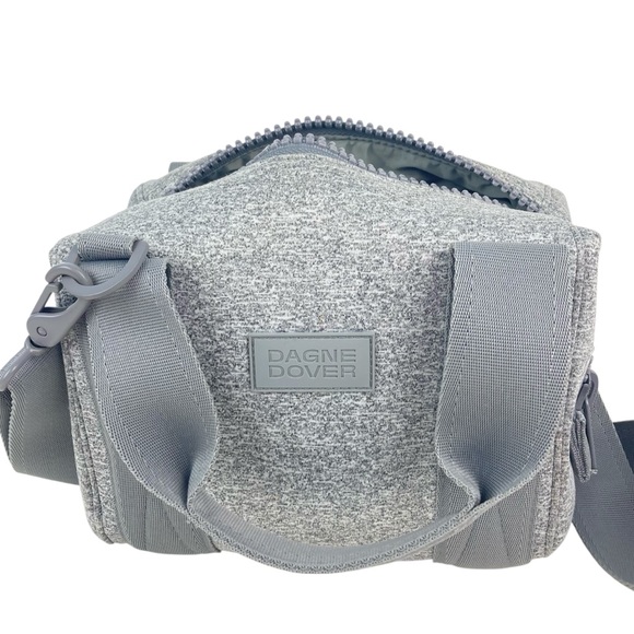 DAGNE DOVER Landon XS Heather Gray Neoprene Bag - Picture 9 of 10